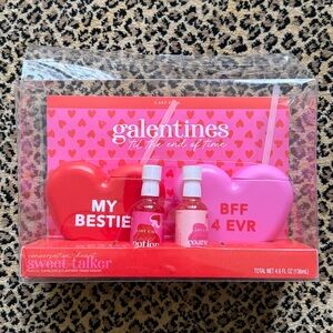 Valentine’s Day tumblers and drink mixers (NIB)